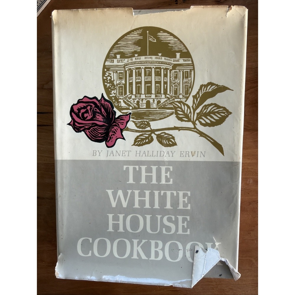 VNTG 1964 The White House Cookbook & Cover Box‎ 1st Edition